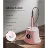 image:imageMelodySusie Multifunctional Desktop Rechargeable Nail Drill with Bit Holders SC320G 30000RPM EFile with Elegant Design for All Manicure Shaping amp Gel Removal Ideal for Nail Artists amp Home UsePink
