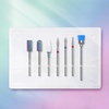 image:imageMelodySusie Nail Drill Bits Set 7pcs Tungsten Carbide Diamond Nail Drill Bits for Acrylic Nails Poly Gel Cuticle Remove 332 Professional Nail Bits for Nail Drill Efile Manicure Pedicure ToolsPurple