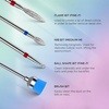 image:imageMelodySusie Nail Drill Bits Set 7pcs Tungsten Carbide Diamond Nail Drill Bits for Acrylic Nails Poly Gel Cuticle Remove 332 Professional Nail Bits for Nail Drill Efile Manicure Pedicure ToolsPurple