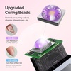 image:imageMelodySusie PC90G Cordless Nail Drill amp PArt01R Handheld UV Lamp Starter Kit for Manicure Acrylic Nails amp Gel Polish Portable for Home Salon amp Travel Beginner Essential Set PurplePink