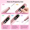 image:imageMelodySusie PC90G Cordless Nail Drill amp PArt01R Handheld UV Lamp Starter Kit for Manicure Acrylic Nails amp Gel Polish Portable for Home Salon amp Travel Beginner Essential Set PinkPink