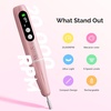 image:imageMelodySusie PC90G Cordless Nail Drill amp PArt01R Handheld UV Lamp Starter Kit for Manicure Acrylic Nails amp Gel Polish Portable for Home Salon amp Travel Beginner Essential Set PurplePink