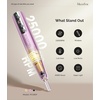image:imageMelodySusie PenShaped Portable Cordless Nail Drill PC180E 25000RPM Rechargeable Electric File with LED Display for All Nail Care Manicure Shaping amp Acrylic Gel Removal for Nail Artists DIY at HomeRose Gold