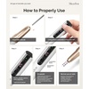 image:imageMelodySusie PenShaped Portable Cordless Nail Drill PC180E 25000RPM Rechargeable Electric File with LED Display for All Nail Care Manicure Shaping amp Acrylic Gel Removal for Nail Artists DIY at HomeChampagne White