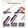 image:imageMelodySusie PenShaped Portable Cordless Nail Drill PC180E 25000RPM Rechargeable Electric File with LED Display for All Nail Care Manicure Shaping amp Acrylic Gel Removal for Nail Artists DIY at HomeRose Gold