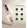 image:imageMelodySusie PenShaped Portable Cordless Nail DrillPC180G 25000RPM Rechargeable Electric File with LED Display for All Nail Care Manicure Shaping amp Acrylic Gel Removal for Nail Artists DIY at HomeRose