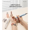 image:imageMelodySusie PenShaped Portable USB Nail Drill PC120I 20000RPM Electric Nail File with Compact Design for All Nail Care Manicure Polishing Shaping amp Gel Removal at Home for BeginnersMacaron Blue