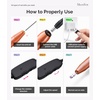 image:imageMelodySusie PenShaped Portable USB Nail Drill PC120I 20000RPM Electric Nail File with Compact Design for All Nail Care Manicure Polishing Shaping amp Gel Removal at Home for BeginnersMacaron Orange