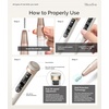 image:imageMelodySusie PenShaped Stepless Speed Adjustment Cordless Nail Drill SM220G 30000RPM Portable Rechargeable EFile with Rotary Lock for All Manicure Shaping amp Acrylic Gel Removal for Pros at HomeWhite