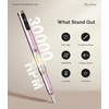 image:imageMelodySusie PenShaped UltraSlim Cordless Nail Drill PM170F 30000RPM Portable Rechargeable Electric File with LED Display for All Manicure Nail Care Shaping amp Gel Removal for Advanced Home UsePSeries Pink 170 Tor