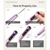 image:imageMelodySusie PenShaped UltraSlim Cordless Nail Drill PM170F 30000RPM Portable Rechargeable Electric File with LED Display for All Manicure Nail Care Shaping amp Gel Removal for Advanced Home UsePSeries Purple 170 Tor