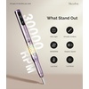 image:imageMelodySusie PenShaped UltraSlim Cordless Nail Drill PM170F 30000RPM Portable Rechargeable Electric File with LED Display for All Manicure Nail Care Shaping amp Gel Removal for Advanced Home UsePSeries Purple 170 Tor