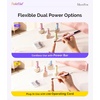 image:imageMelodySusie PocketNail PenShaped Cordless Modular Nail Drill Extended Kit PC100GR 20000RPM Slim Portable Rechargeable Electric File for Nail Care amp Gel Removal at Home for Beginners Pleasing Pink