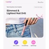 image:imageMelodySusie PocketNail PenShaped Cordless Modular Nail Drill Extended Kit PC100GR 20000RPM Slim Portable Rechargeable Electric File for Nail Care amp Gel Removal at Home for Beginners Pleasing Pink