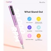 image:imageMelodySusie PocketNail PenShaped Cordless Modular Nail Drill Extended Kit PC100GR 20000RPM Slim Portable Rechargeable Electric File for Nail Care amp Gel Removal at Home for Beginners Grape Ice