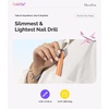 image:imageMelodySusie PocketNail Slim Ergonomic PenShaped USB Nail Drill PC100G 20000RPM Portable Electric File for All Manicure Pedicure Nail Care Shaping amp Gel Removal at Home for BeginnersParty Peach
