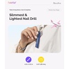 image:imageMelodySusie PocketNail Slim Ergonomic PenShaped USB Nail Drill PC100G 20000RPM Portable Electric File for All Manicure Pedicure Nail Care Shaping amp Gel Removal at Home for BeginnersAthens Blue