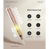 image:imageMelodySusie PocketNail Slim Ergonomic PenShaped USB Nail Drill PC100G 20000RPM Portable Electric File for All Manicure Pedicure Nail Care Shaping amp Gel Removal at Home for BeginnersGold