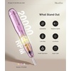 image:imageMelodySusie PocketNail Slim Ergonomic PenShaped USB Nail Drill PC100G 20000RPM Portable Electric File for All Manicure Pedicure Nail Care Shaping amp Gel Removal at Home for BeginnersPurple