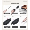 image:imageMelodySusie PocketNail Slim Ergonomic PenShaped USB Nail Drill PC100G 20000RPM Portable Electric File for All Manicure Pedicure Nail Care Shaping amp Gel Removal at Home for BeginnersGold