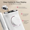 image:imageMelodySusie Portable ClipOn Rechargeable Nail Drill with Tilted Display Design SM320G 35000RPM HighEfficiency EFile for All Manicure Shaping amp Gel Removal Perfect for Advanced Home amp Salon UseWhite