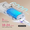 image:imageMelodySusie Portable ClipOn Rechargeable Nail Drill with Tilted Display Design SM320G 35000RPM HighEfficiency EFile for All Manicure Shaping amp Gel Removal Perfect for Advanced Home amp Salon UseWhite