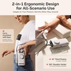 image:imageMelodySusie Portable ClipOn Rechargeable Nail Drill with Tilted Display Design SM320G 35000RPM HighEfficiency EFile for All Manicure Shaping amp Gel Removal Perfect for Advanced Home amp Salon UseWhite