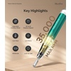 image:imageMelodySusie Professional ClipOn HighEfficiency Nail Drill MM400C 35000RPM Rechargeable Electric File with Lightweight Handpiece for All Manicure Shaping Polishing Gel Removal amp Salon UseGreen