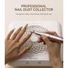 image:imageMelodySusie Professional Nail Dust Collector with Max Suction PowerSProF 4500RPM Nail Vacuum Fan with 3 Suction ModesTouch ControlAcrylic Nail Tools for Nail Tech amp Salon UsePurpleWhite Sprof