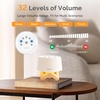 image:imageMelodySusie Rechargeable White Noise Machine for Sleep Travel amp Salon with Wooden Stand Sound Machine with 31 Soothing Sounds MultiNight Light 32 Volumes amp 4 Timers for Baby Adult