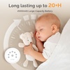 image:imageMelodySusie Rechargeable White Noise Machine for Sleep Travel amp Salon with Wooden Stand Sound Machine with 31 Soothing Sounds MultiNight Light 32 Volumes amp 4 Timers for Baby Adult