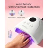 image:imageMelodySusie SC300F Cordless Nail Drill amp PPlus30F UV Lamp Starter Kit for Manicure amp Gel Nails Ideal Kit for Home Salon Nail Learners amp Hobbyists White