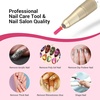 image:imageMelodySusie Safety Nail Drill Bits 332 Smooth Round Top Small Barrel Carbide Bits Fast Remove Acrylic or Hard Gel for Manicure Pedicure Salon Professional or Beginner Pink Blossom CoarsePink Blossom