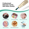 image:imageMelodySusie Safety Nail Drill Bits 332 Smooth Round Top Small Barrel Carbide Bits Fast Remove Acrylic or Hard Gel for Manicure Pedicure Salon Professional or Beginner Pink Blossom CoarseGreen