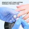image:imageMelodySusie Safety Nail Drill Bits 332 Smooth Round Top Small Barrel Carbide Bits Fast Remove Acrylic or Hard Gel for Manicure Pedicure Salon Professional or Beginner Pink Blossom CoarseLight Blue