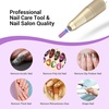 image:imageMelodySusie Safety Nail Drill Bits 332 Smooth Round Top Small Barrel Carbide Bits Fast Remove Acrylic or Hard Gel for Manicure Pedicure Salon Professional or Beginner Pink Blossom CoarsePurple