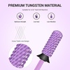 image:imageMelodySusie Safety Nail Drill Bits 332 Smooth Round Top Small Barrel Carbide Bits Fast Remove Acrylic or Hard Gel for Manicure Pedicure Salon Professional or Beginner Pink Blossom CoarsePurple
