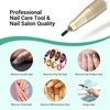 image:imageMelodySusie Safety Nail Drill Bits 332 Smooth Round Top Small Barrel Carbide Bits Fast Remove Acrylic or Hard Gel for Manicure Pedicure Salon Professional or Beginner Pink Blossom CoarseGreen