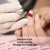 image:imageMelodySusie Safety Nail Drill Bits 332 Smooth Round Top Small Barrel Carbide Bits Fast Remove Acrylic or Hard Gel for Manicure Pedicure Salon Professional or Beginner Pink Blossom CoarseRed