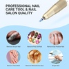 image:imageMelodySusie Safety Nail Drill Bits 332 Smooth Round Top Small Barrel Carbide Bits Fast Remove Acrylic or Hard Gel for Manicure Pedicure Salon Professional or Beginner Pink Blossom CoarseLight Blue