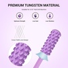 image:imageMelodySusie Safety Nail Drill Bits 332 Smooth Round Top Small Barrel Carbide Bits Fast Remove Acrylic or Hard Gel for Manicure Pedicure Salon Professional or Beginner Pink Blossom CoarsePurple