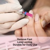 image:imageMelodySusie Safety Nail Drill Bits 332 Smooth Round Top Small Barrel Carbide Bits Fast Remove Acrylic or Hard Gel for Manicure Pedicure Salon Professional or Beginner Pink Blossom CoarsePink Blossom