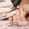 image:imageMelodySusie Safety Nail Drill Bits 332 Smooth Round Top Small Barrel Carbide Bits Fast Remove Acrylic or Hard Gel for Manicure Pedicure Salon Professional or Beginner Pink Blossom CoarseRed