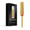 image:imageMelodySusie Super Long Tapered Nail Drill Bits 332 Carbide Tungsten Bits Suitable for Manicure Pedicure Cuticle Gel Polishing Professional Advanced Bits Gold Series BitX FineGold