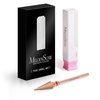 image:imageMelodySusie Tapered Barrel Nail Drill Bits 332 Carbide Tungsten Bits Suitable for Manicure Pedicure Cuticle Gel Polishing Technicians Bits Silver amp Rose Gold Series BitS Extra FineNib BitRose Gold