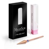 image:imageMelodySusie Tapered Barrel Nail Drill Bits 332 Carbide Tungsten Bits Suitable for Manicure Pedicure Cuticle Gel Polishing Technicians Bits Silver amp Rose Gold Series BitS Extra FineNib BitRose Gold