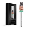 image:imageMelodySusie Tapered Barrel Nail Drill Bits 332 Carbide Tungsten Bits Suitable for Manicure Pedicure Cuticle Gel Polishing Technicians Bits Silver amp Rose Gold Series BitS Extra FineTapered Barrel Bit