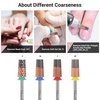 image:imageMelodySusie Tapered Barrel Nail Drill Bits 332 Carbide Tungsten Bits Suitable for Manicure Pedicure Cuticle Gel Polishing Technicians Bits Silver amp Rose Gold Series BitS Extra FineTapered Barrel Bit
