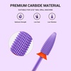 image:imageMelodySusie Typhoon Nail Drill Bits 332 Carbide Tungsten Multifunction Bits Fast Remove Acrylic or Hard Gel for Manicure Pedicure Salon Professional or Beginner Pink Blossom FinePurple