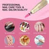 image:imageMelodySusie Typhoon Nail Drill Bits 332 Carbide Tungsten Multifunction Bits Fast Remove Acrylic or Hard Gel for Manicure Pedicure Salon Professional or Beginner Pink Blossom FinePink Blossom